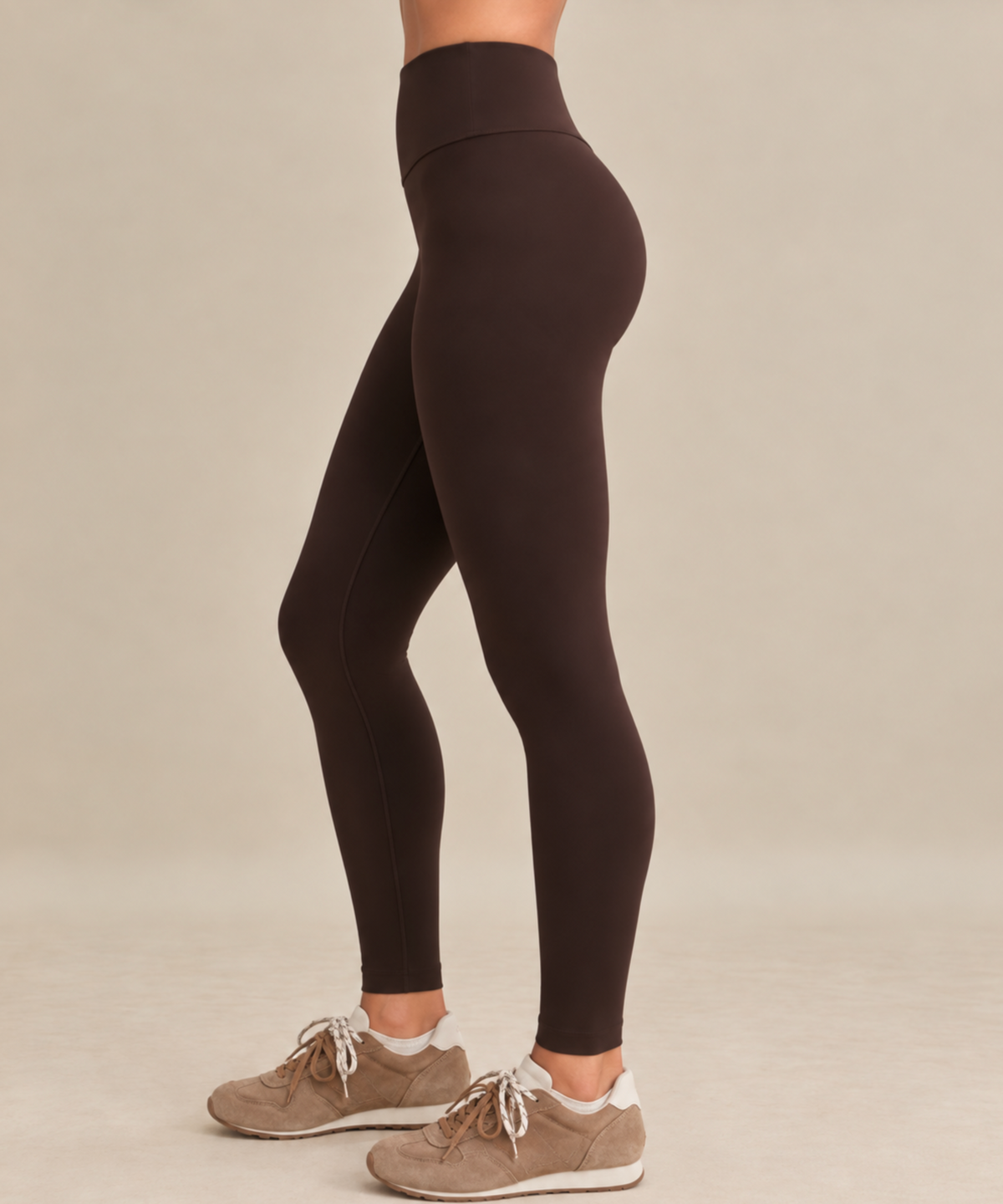 Classic Leggings - Deep Brown - cescie