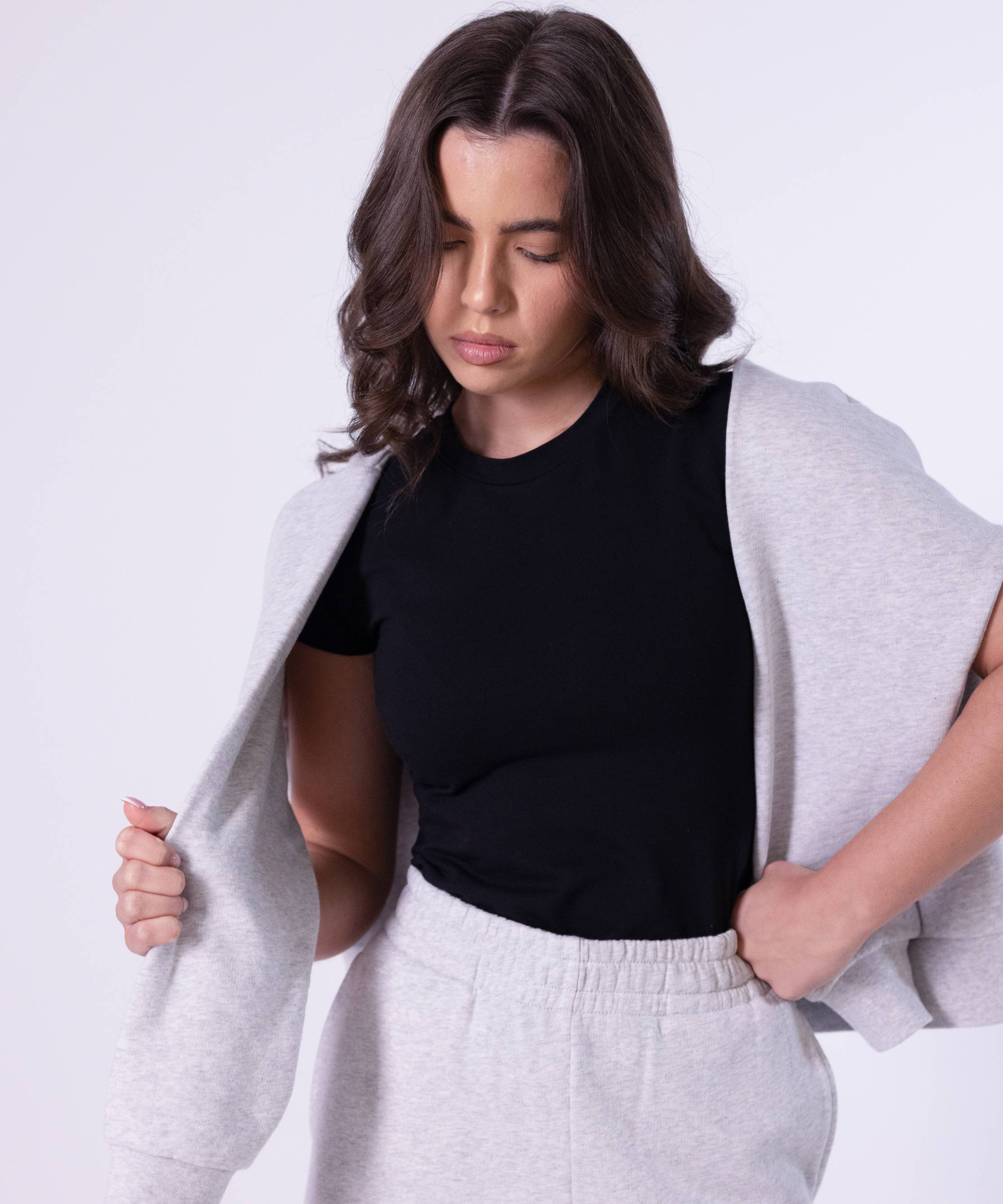 Essentials Fitted Short Sleeve T-Shirt - cescie