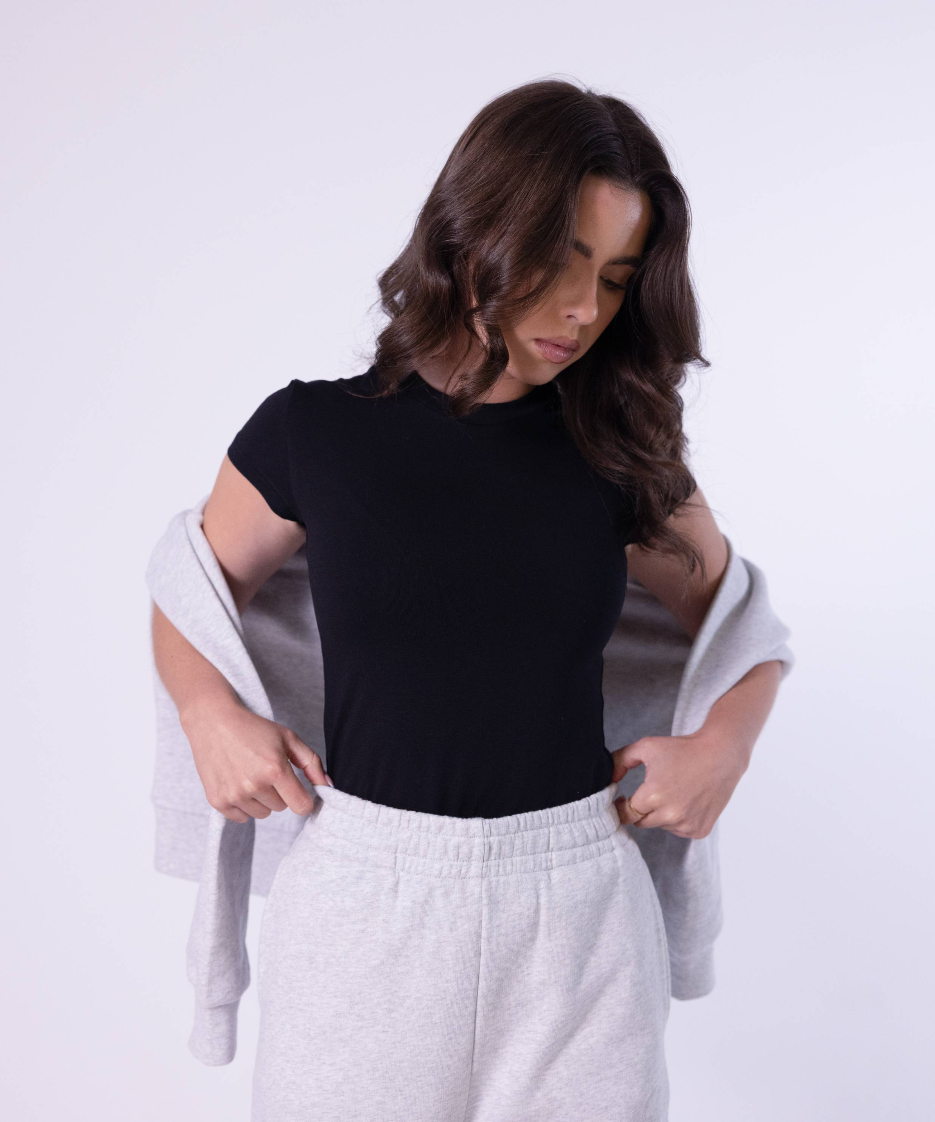 Essentials Fitted Short Sleeve T-Shirt - cescie