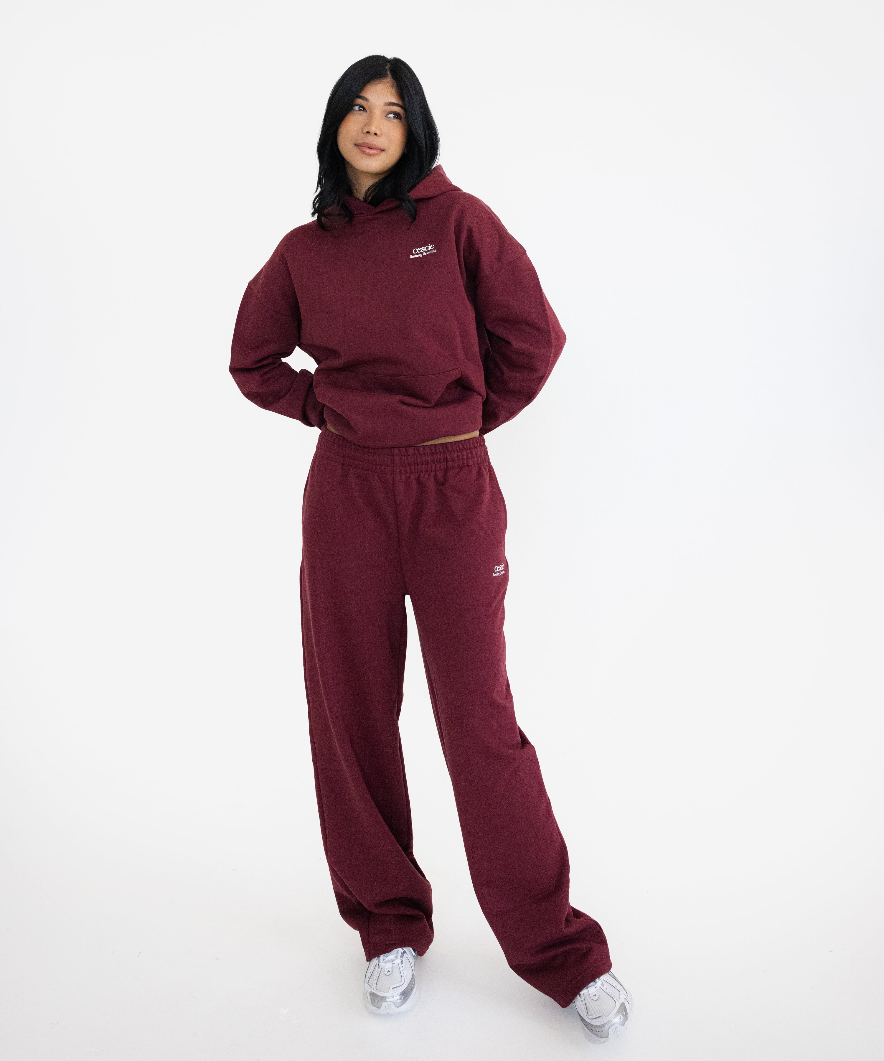 Running Essentials Oversized Hoodie - cescie