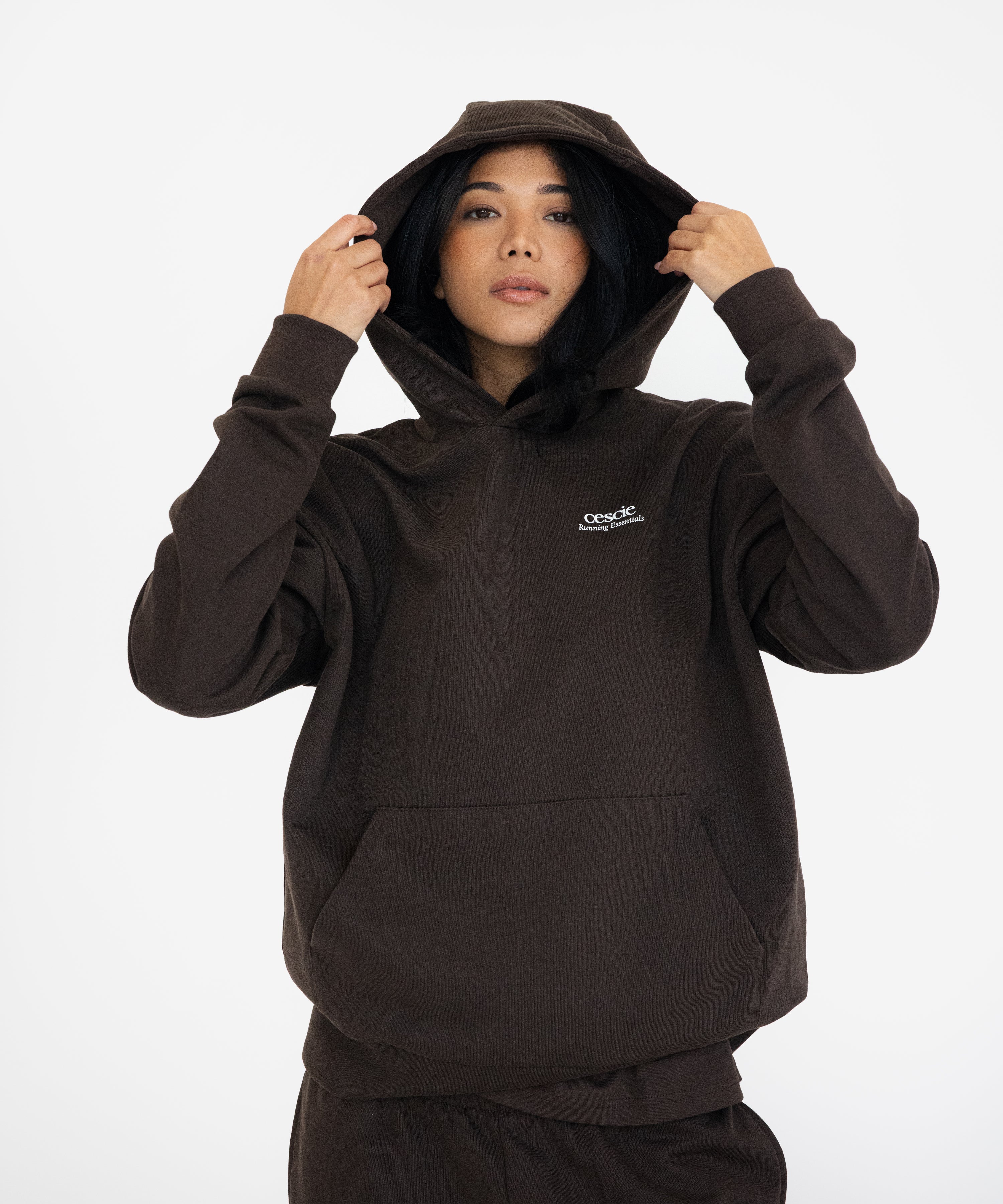 Running Essentials Oversized Hoodie - cescie