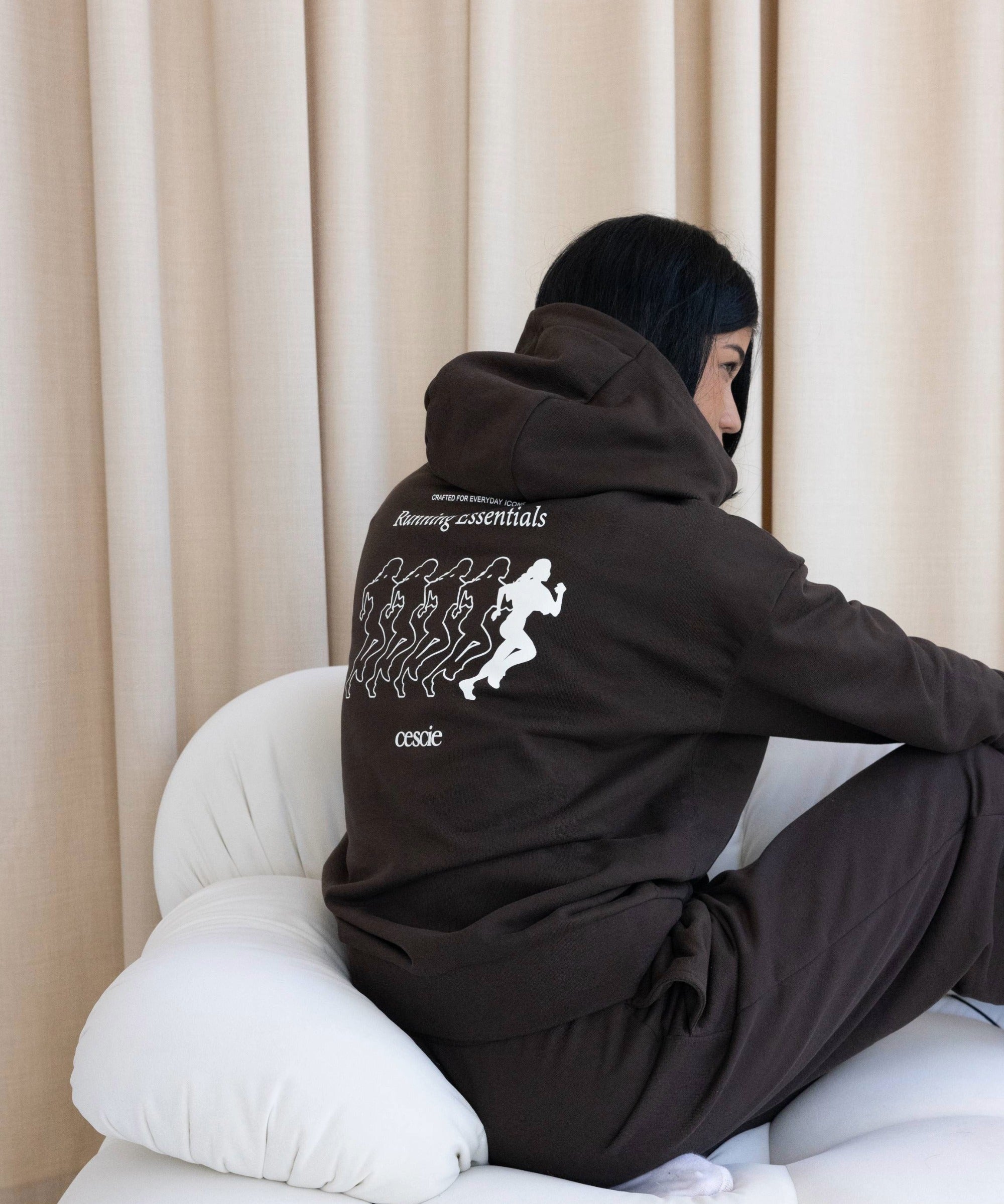 Running Essentials Oversized Hoodie - cescie