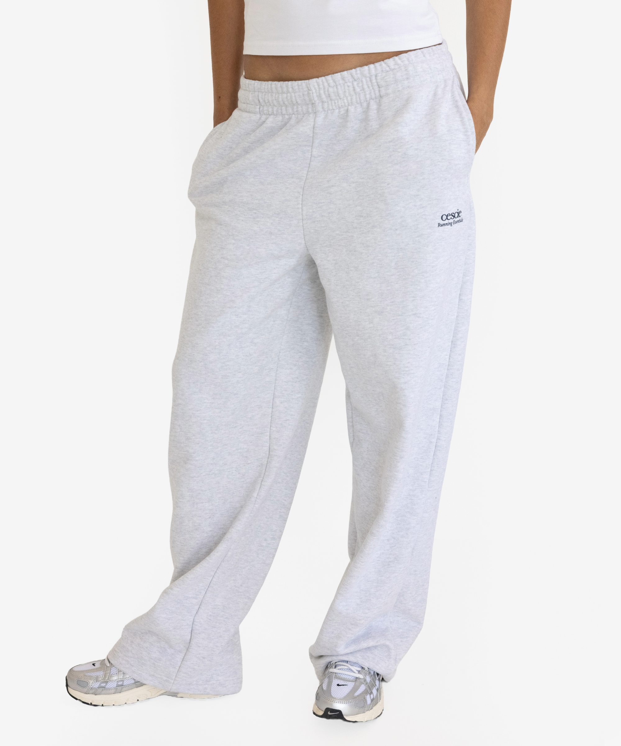 Running Essentials Wide Leg Jogger - cescie