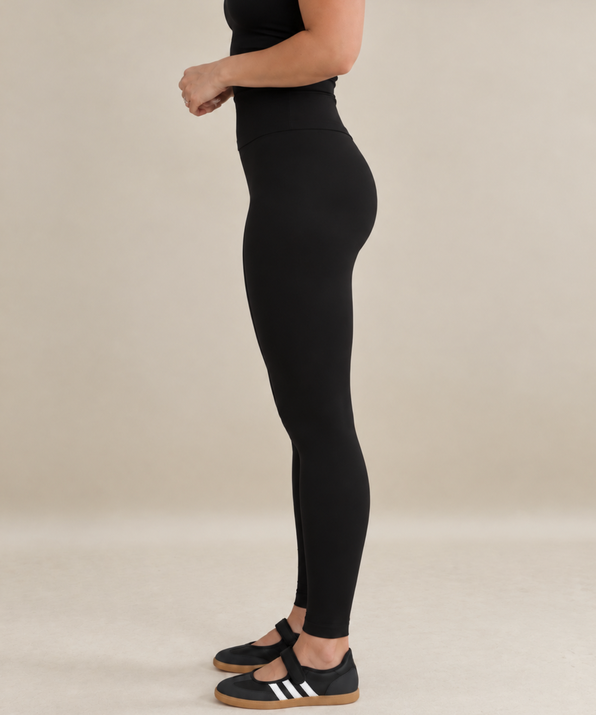 Classic Leggings - Black - cescie