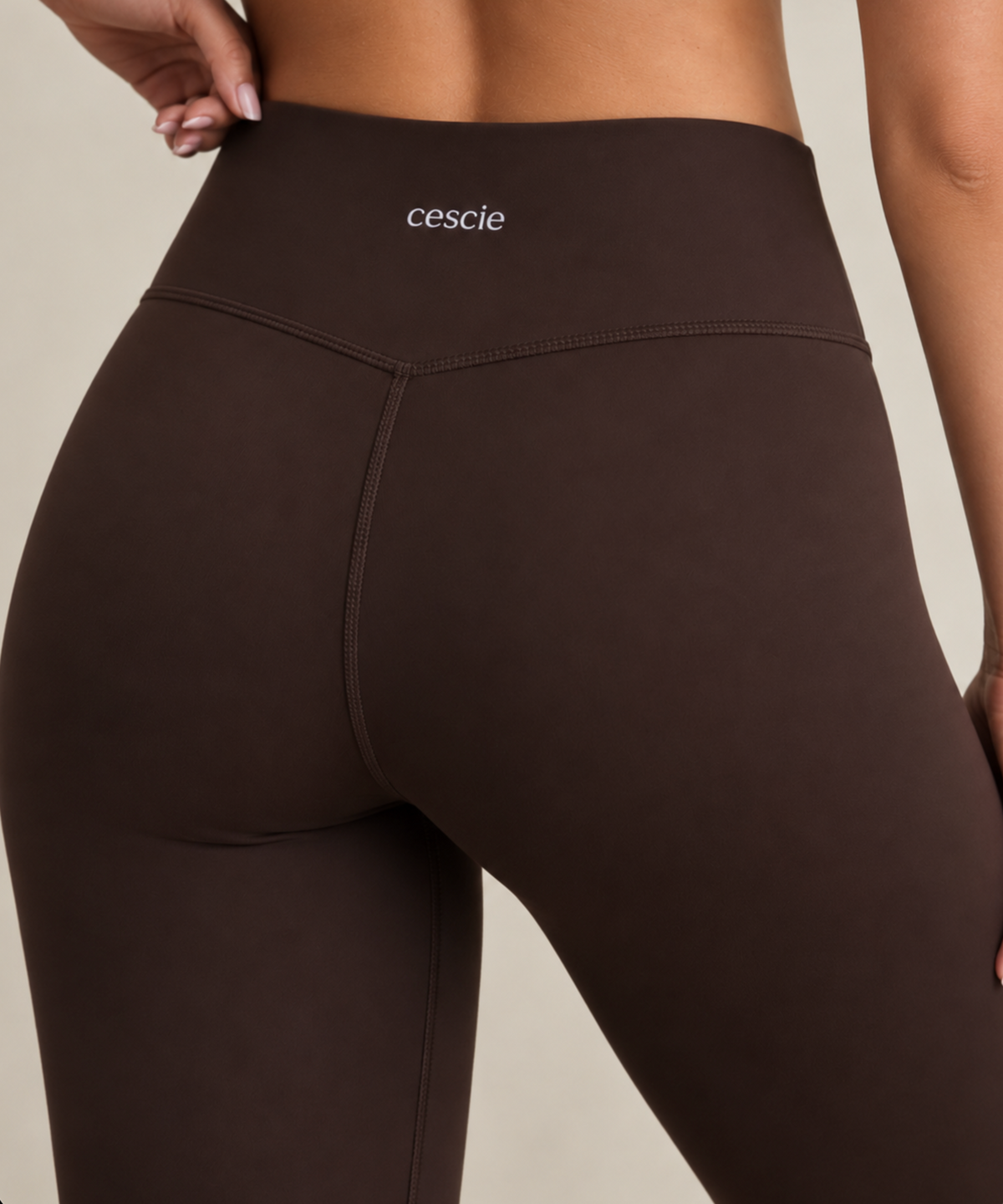 Classic Leggings - Deep Brown - cescie
