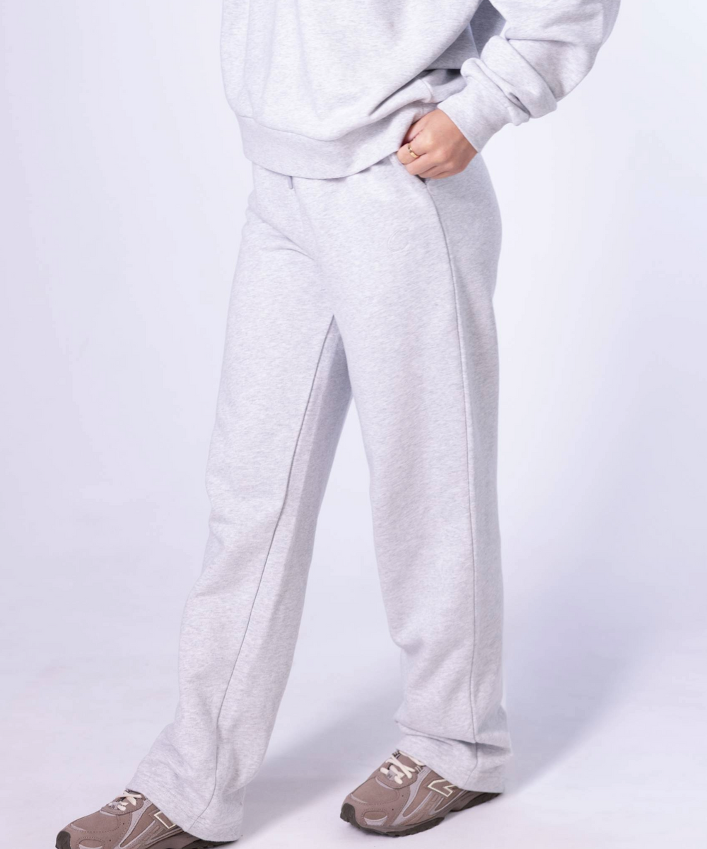 Classic Straight Leg Jogger Grey Marl