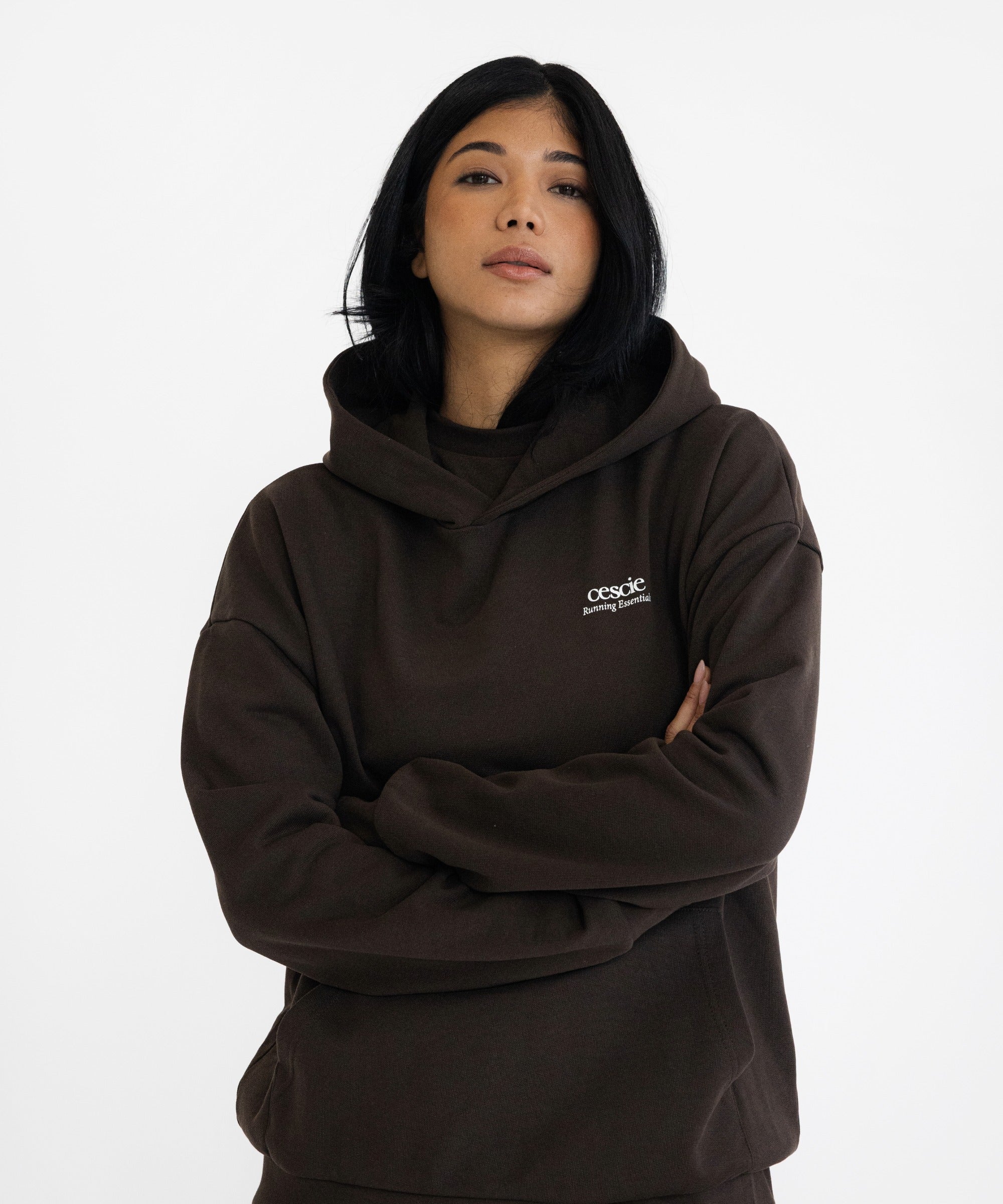 Running Essentials Oversized Hoodie - cescie