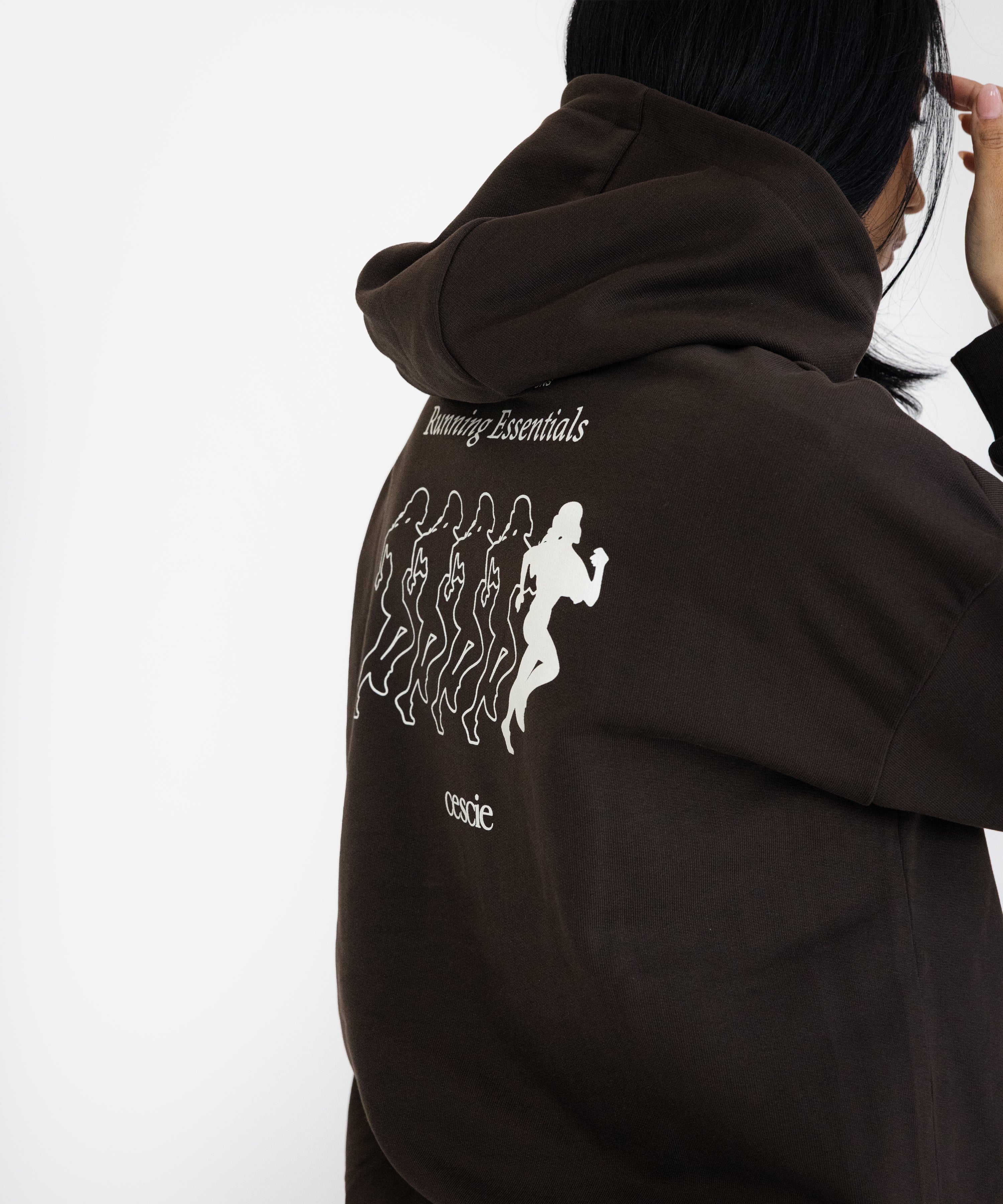 Running Essentials Oversized Hoodie - cescie