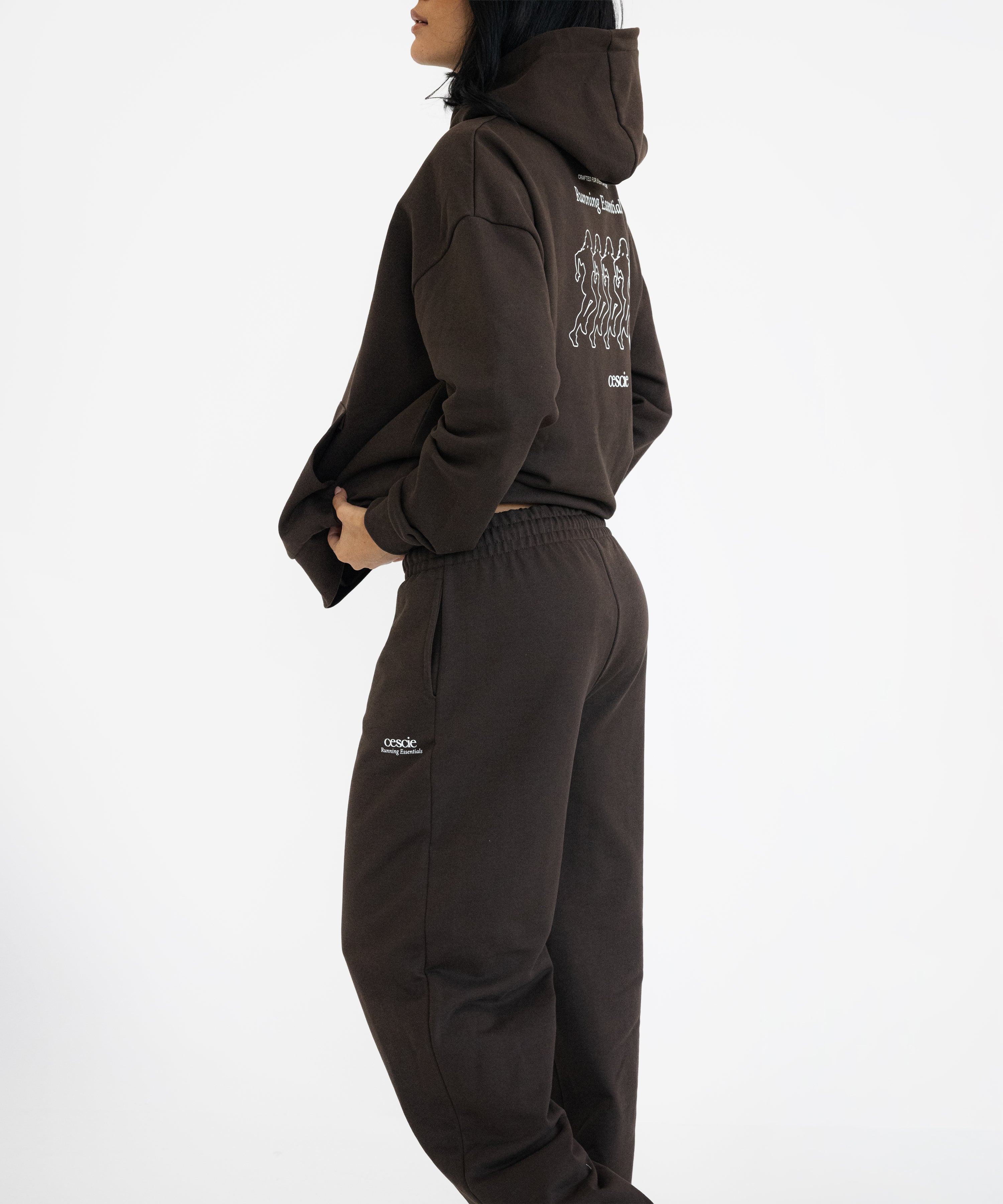Running Essentials Oversized Hoodie - cescie