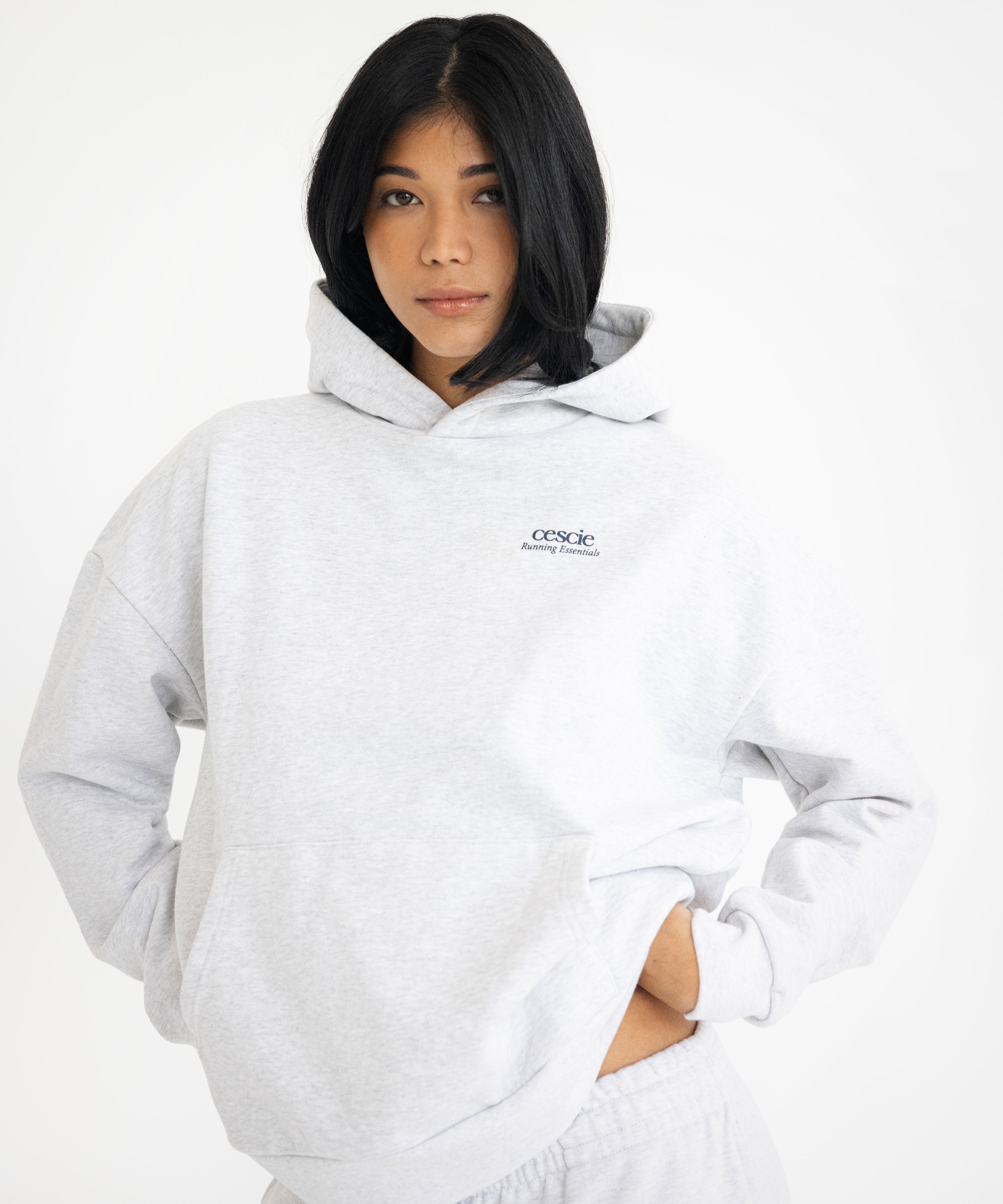 Running Essentials Oversized Hoodie - cescie