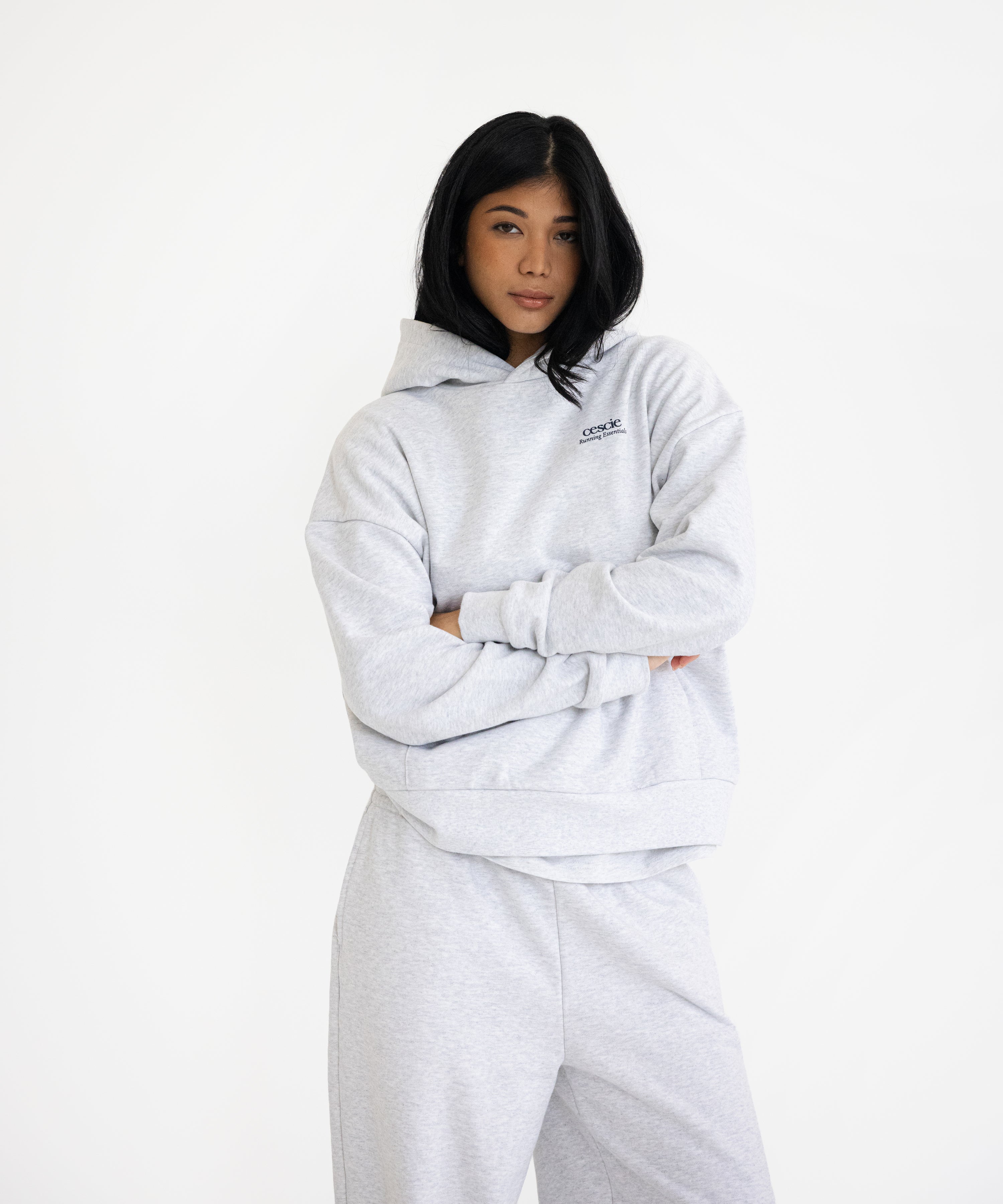 Running Essentials Oversized Hoodie - cescie