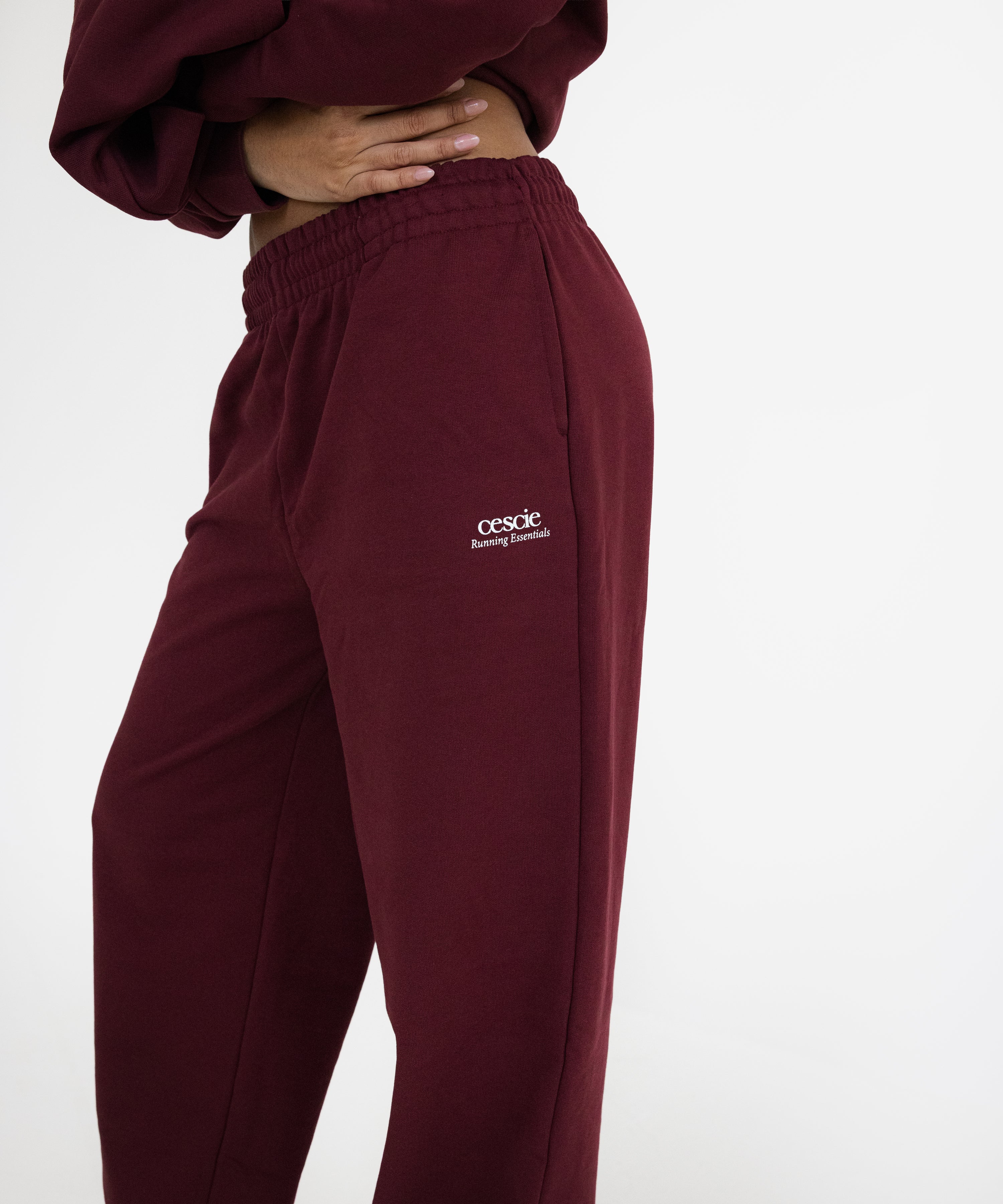 Running Essentials Wide Leg Jogger - cescie