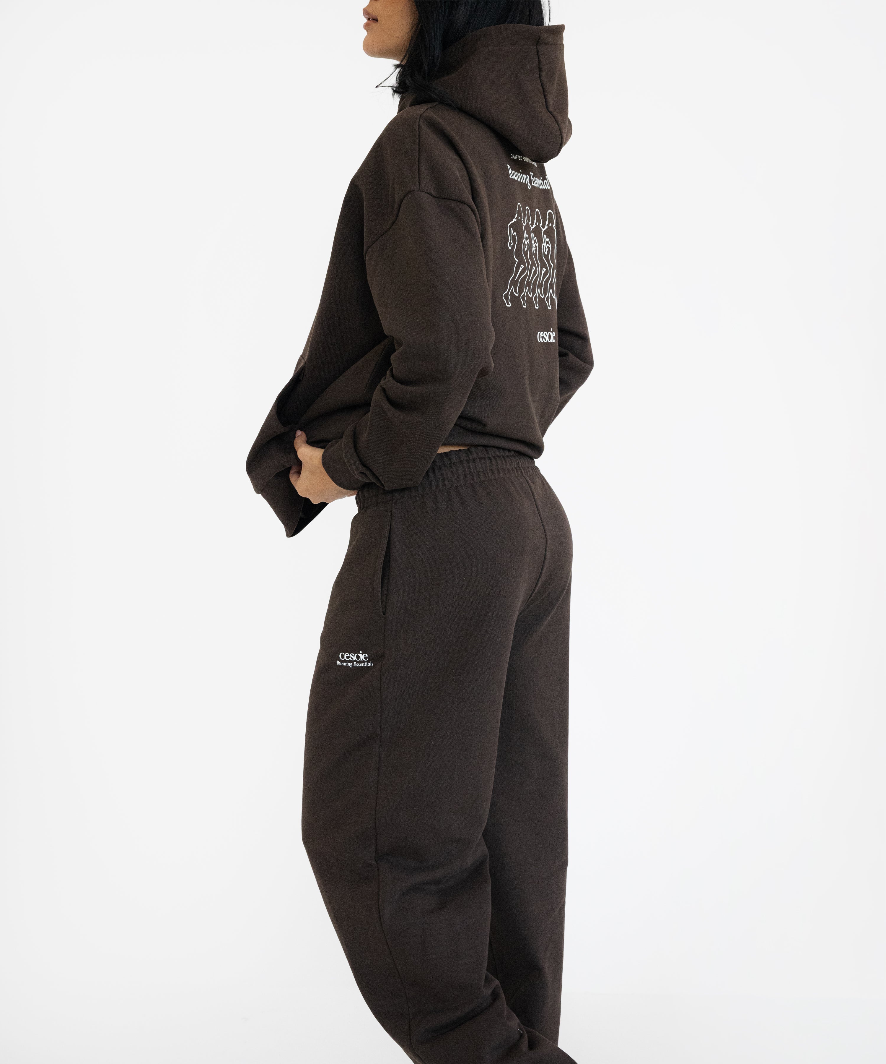 Running Essentials Wide Leg Jogger - cescie