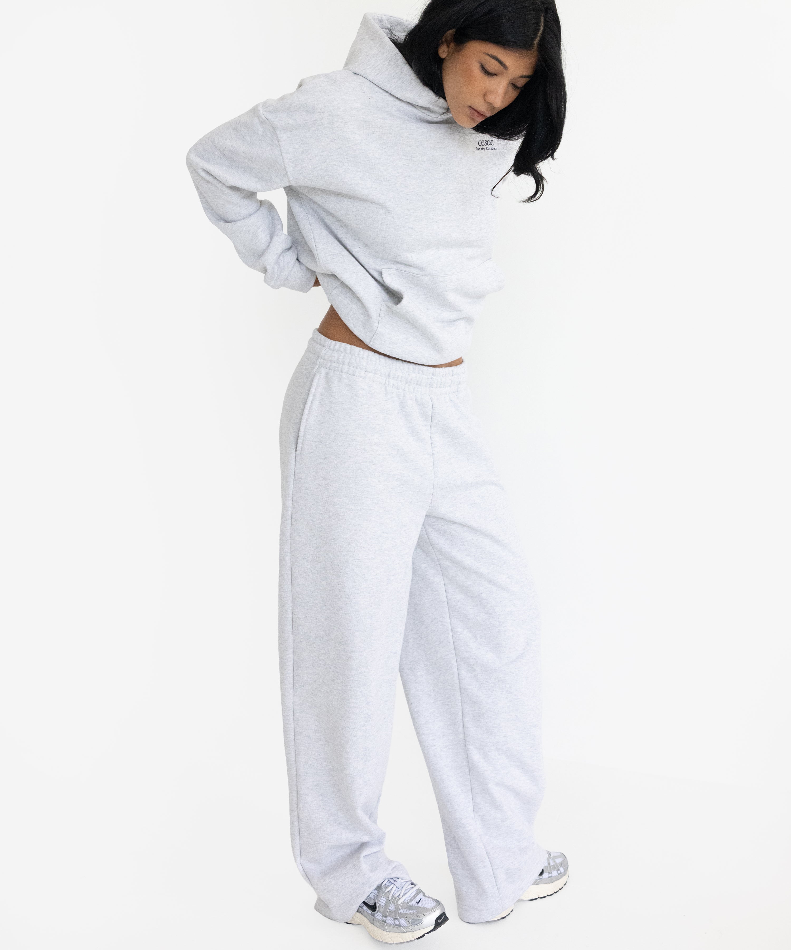 Running Essentials Wide Leg Jogger - cescie