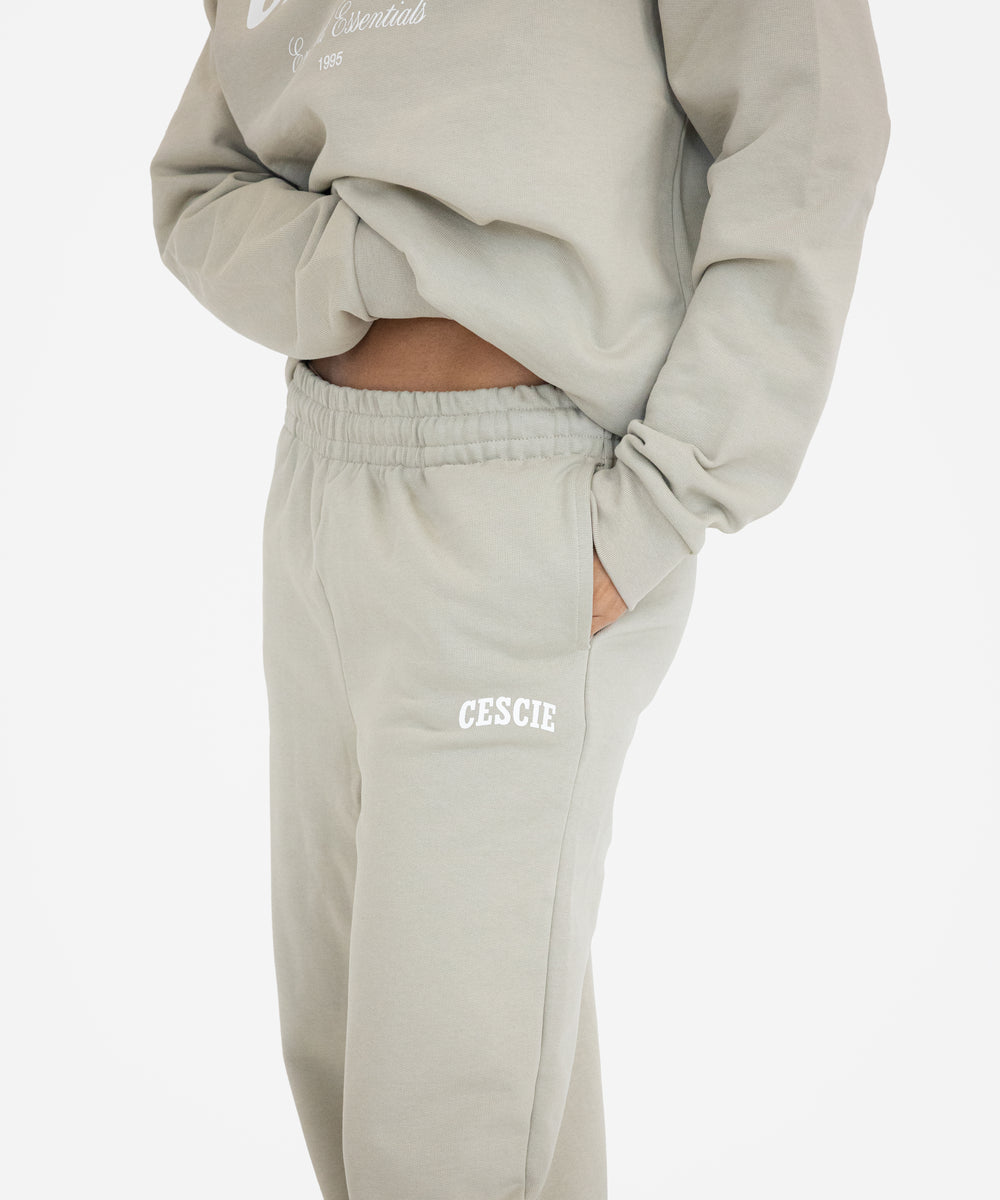 Varsity Jogger Stone
