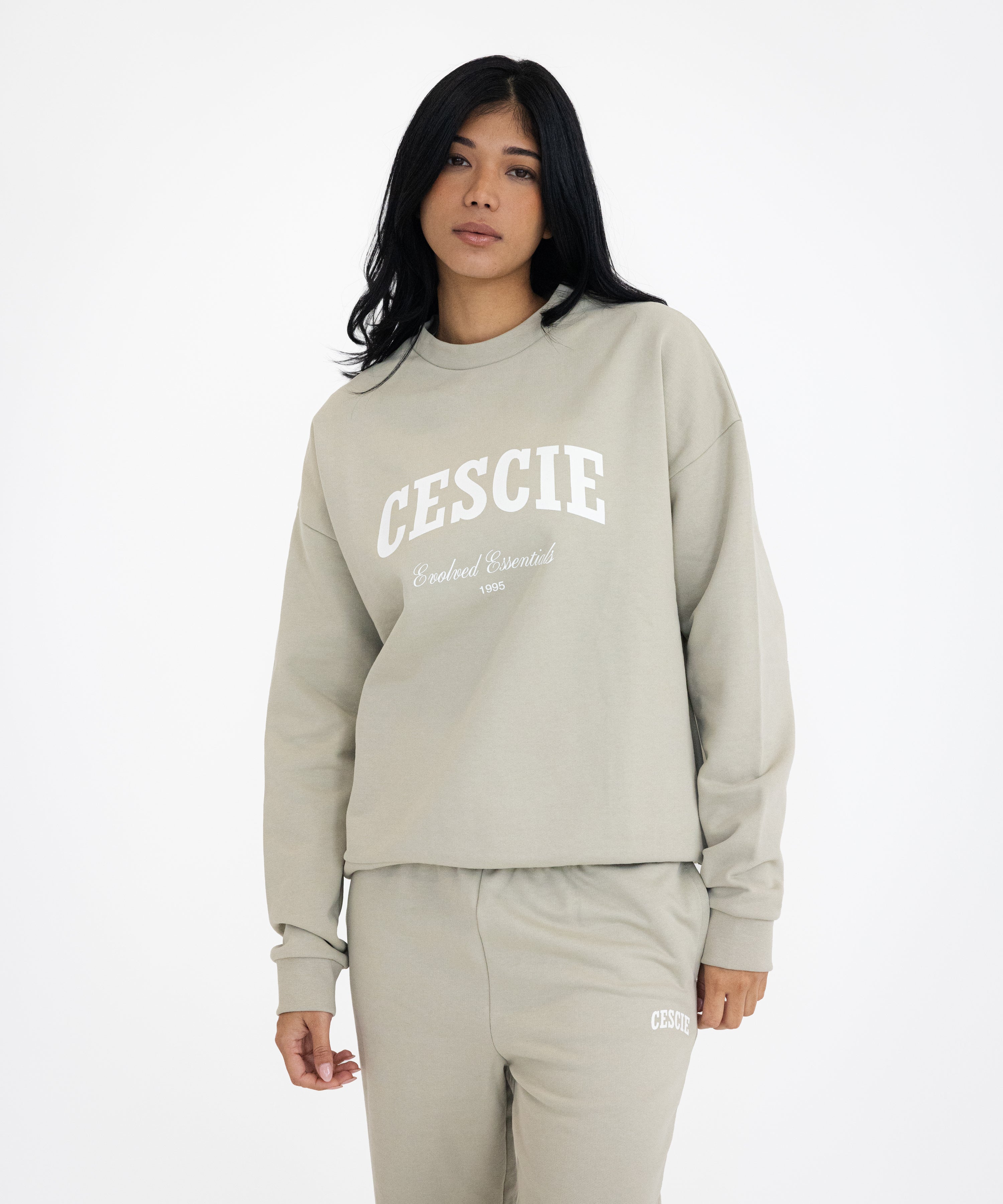 Varsity Oversized Swearshirt - cescie